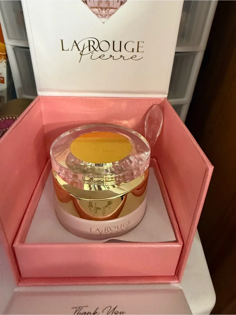 La Rouge Pierre- Silk Quartz Peeling Gel - White/Pink